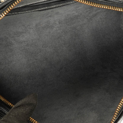 Louis Vuitton Soufflot Handtasche aus schwarzem Epi-Leder