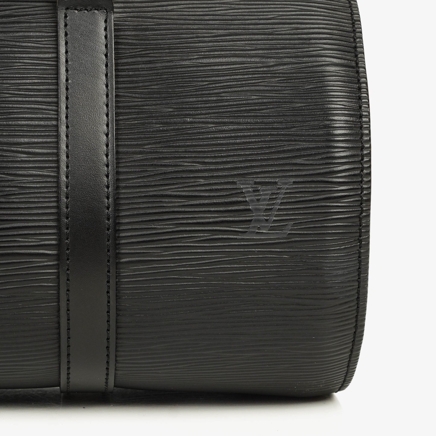 Louis Vuitton Soufflot Handtasche aus schwarzem Epi-Leder