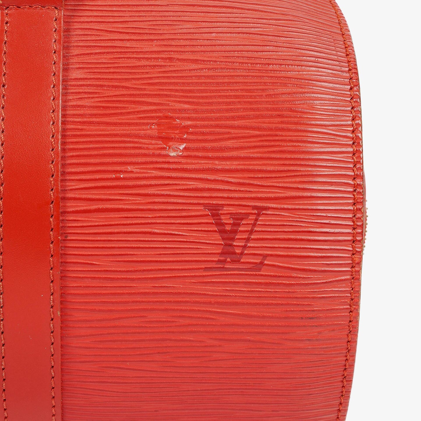 Louis Vuitton Soufflot Handtasche in rotem Epi-Leder