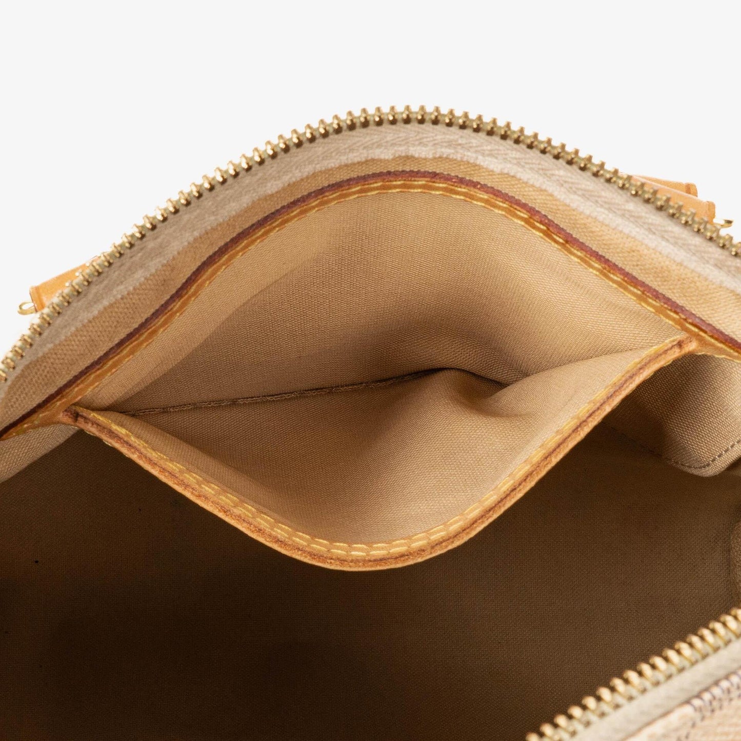 Louis Vuitton Speedy 25 Bandoulière Handtasche aus Damier Azur beschichtetem Canvas