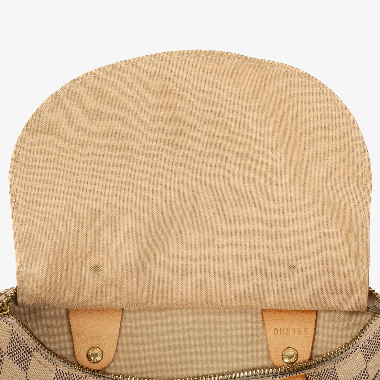 Louis Vuitton Speedy 25 Bandoulière Handtasche aus Damier Azur beschichtetem Canvas