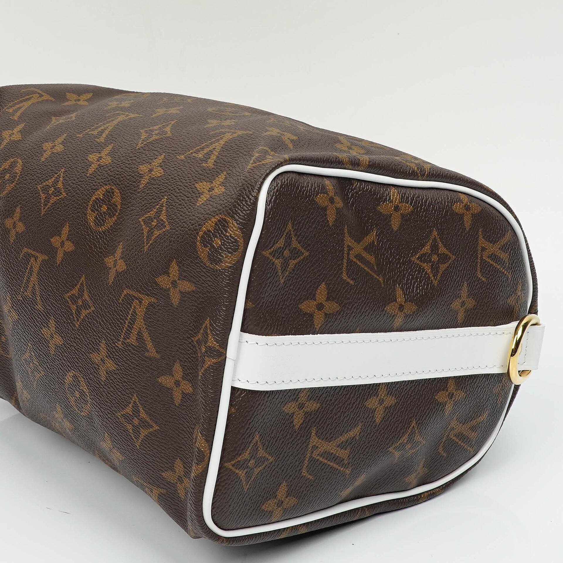 Louis Vuitton Speedy 25 Bandouliere LV Match Limitierte Edition Monogram Canvas Tasche