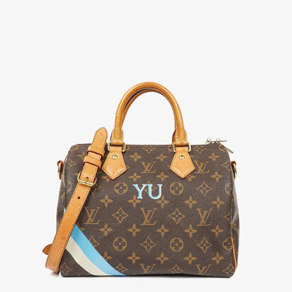 Louis Vuitton Speedy 25 Bandoulière Monogram Canvas Tasche