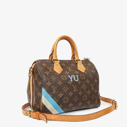 Louis Vuitton Speedy 25 Bandoulière Monogram Canvas Tasche