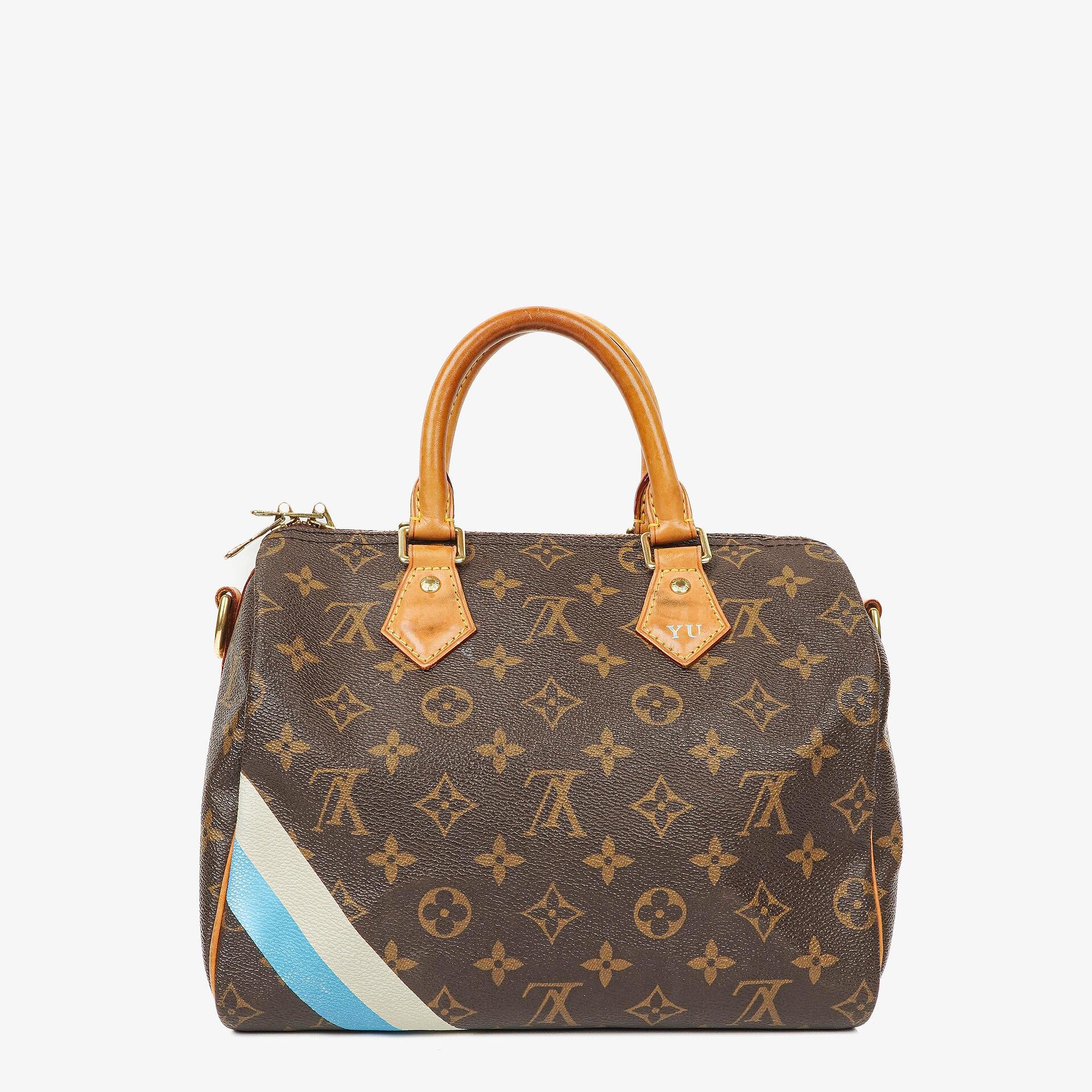 Louis Vuitton Speedy 25 Bandoulière Monogram Canvas Tasche