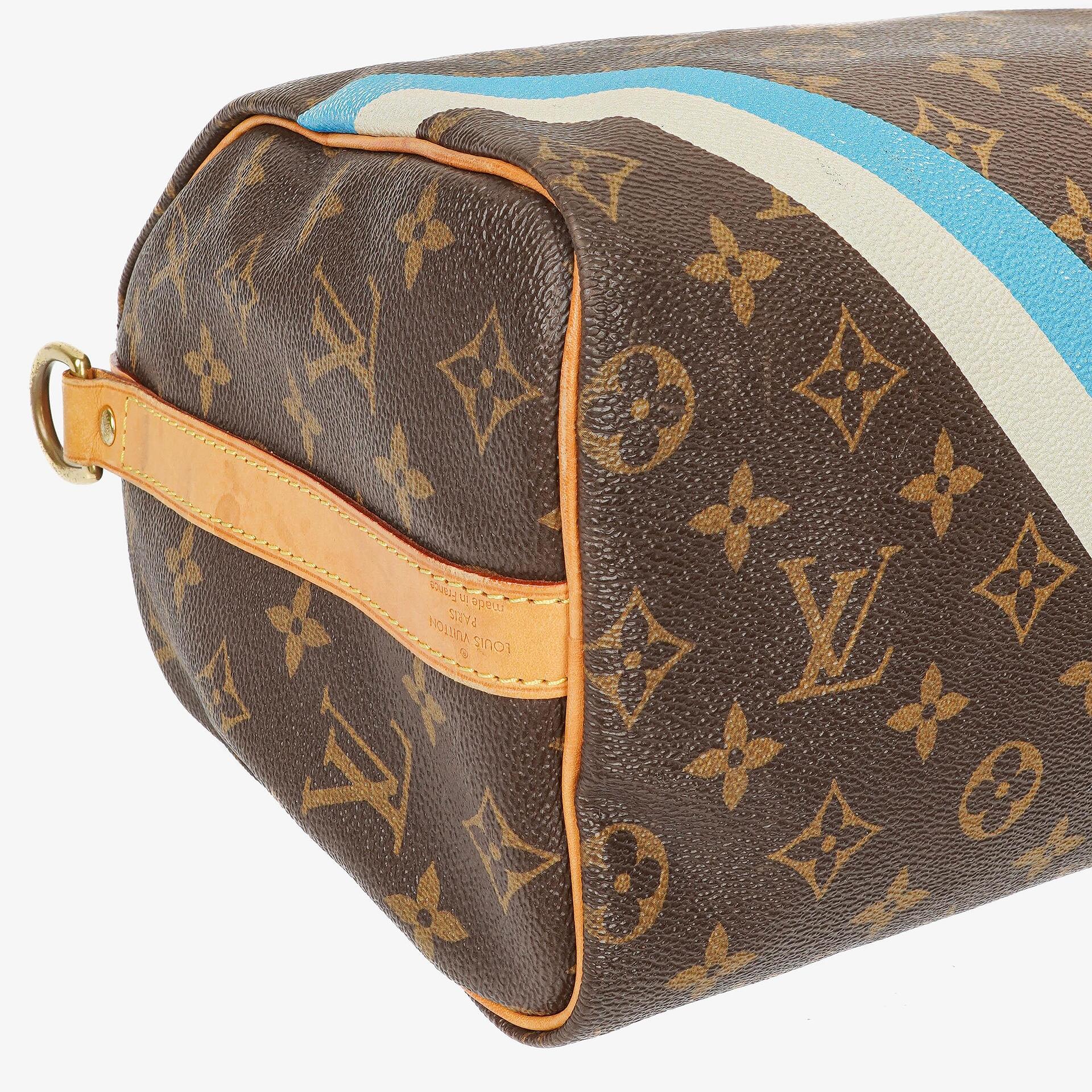 Louis Vuitton Speedy 25 Bandoulière Monogram Canvas Tasche