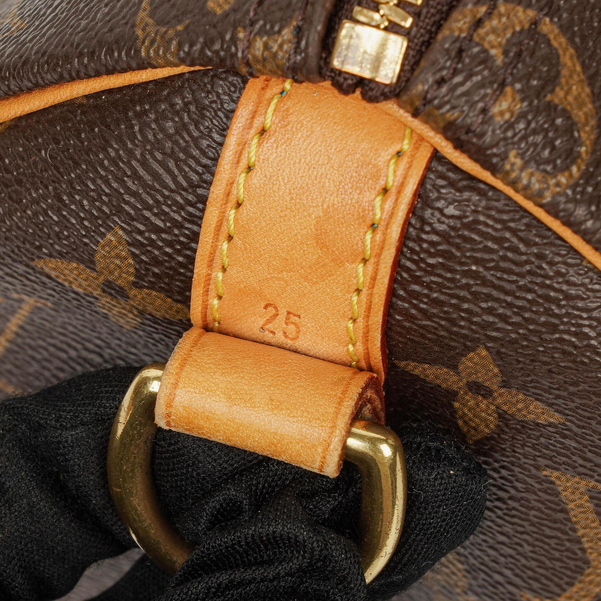 Louis Vuitton Speedy 25 Bandoulière Monogram Canvas Tasche