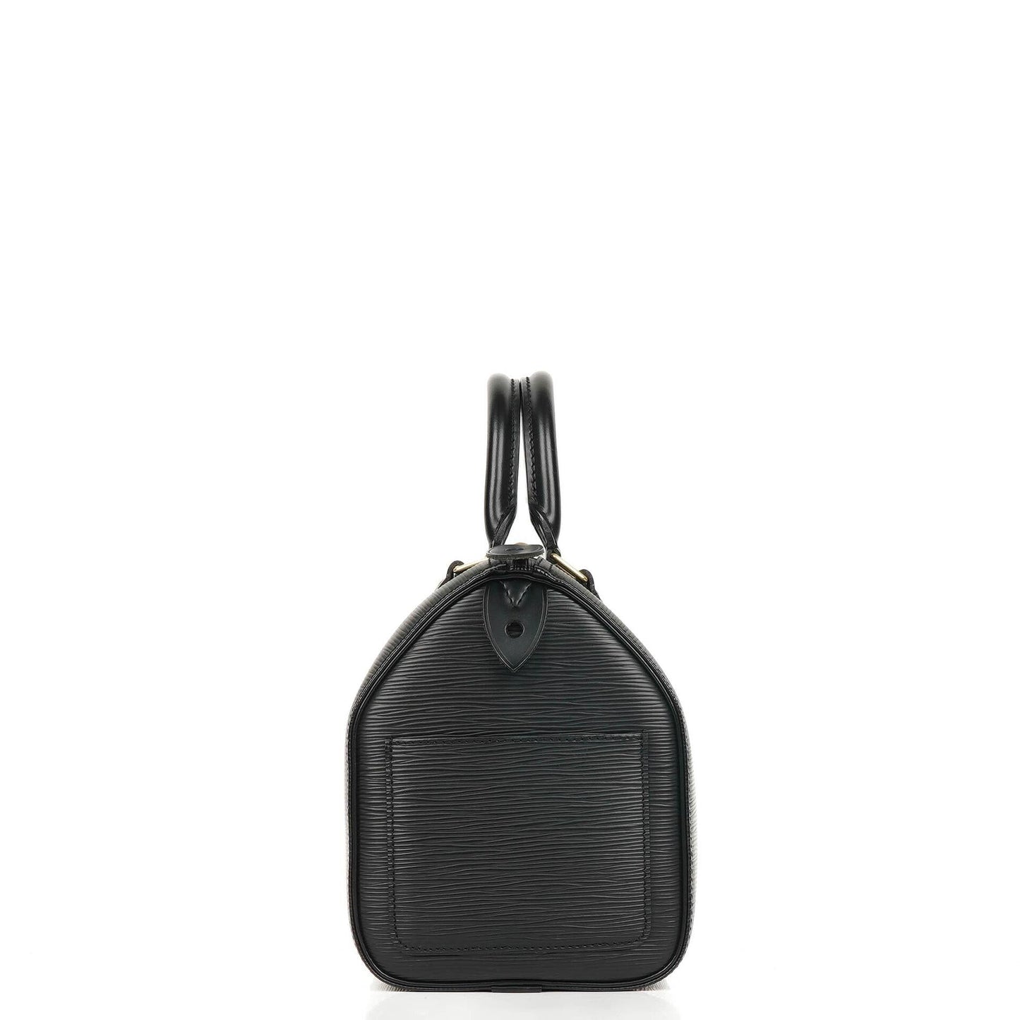 Louis Vuitton Speedy 25 Handtasche aus schwarzem Epi Leder