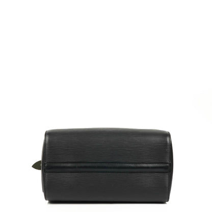 Louis Vuitton Speedy 25 Handtasche aus schwarzem Epi Leder