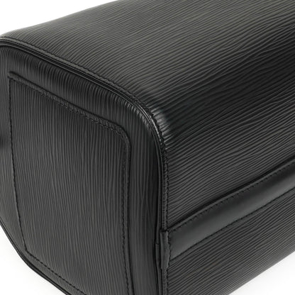 Louis Vuitton Speedy 25 Handtasche aus schwarzem Epi Leder