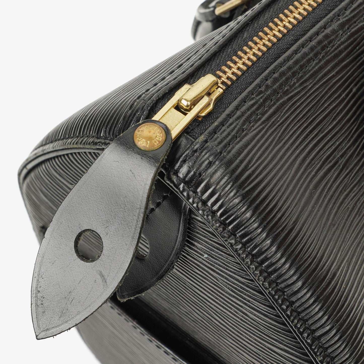 Louis Vuitton Speedy 25 Handtasche aus schwarzem Epi-Leder
