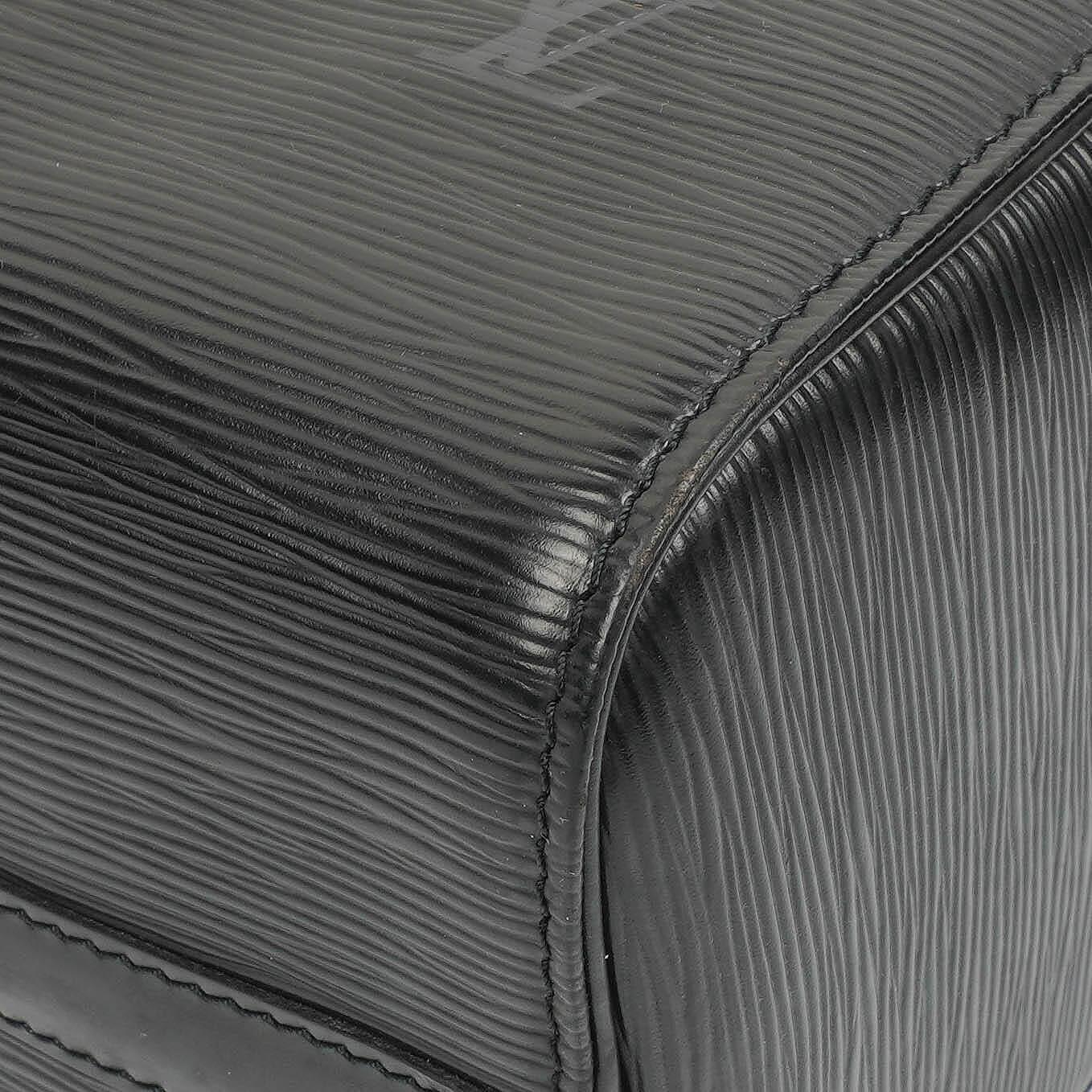 Louis Vuitton Speedy 25 Handtasche aus schwarzem Epi-Leder