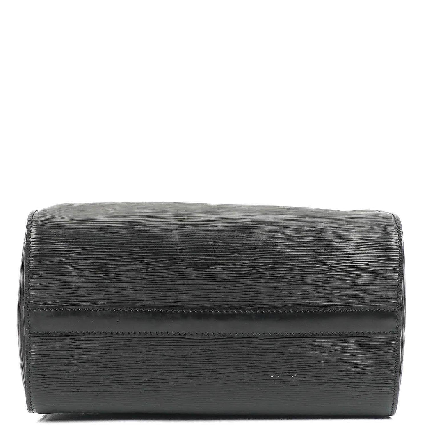 Louis Vuitton Speedy 25 Handtasche aus schwarzem Epi-Leder