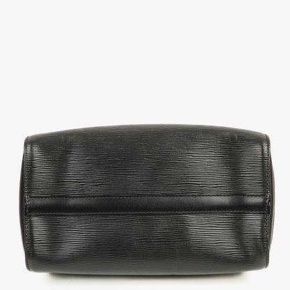 Louis Vuitton Speedy 25 Handtasche aus schwarzem Epi Leder
