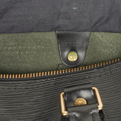 Louis Vuitton Speedy 25 Handtasche aus schwarzem Epi Leder