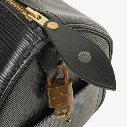 Louis Vuitton Speedy 25 Handtasche aus schwarzem Epi Leder