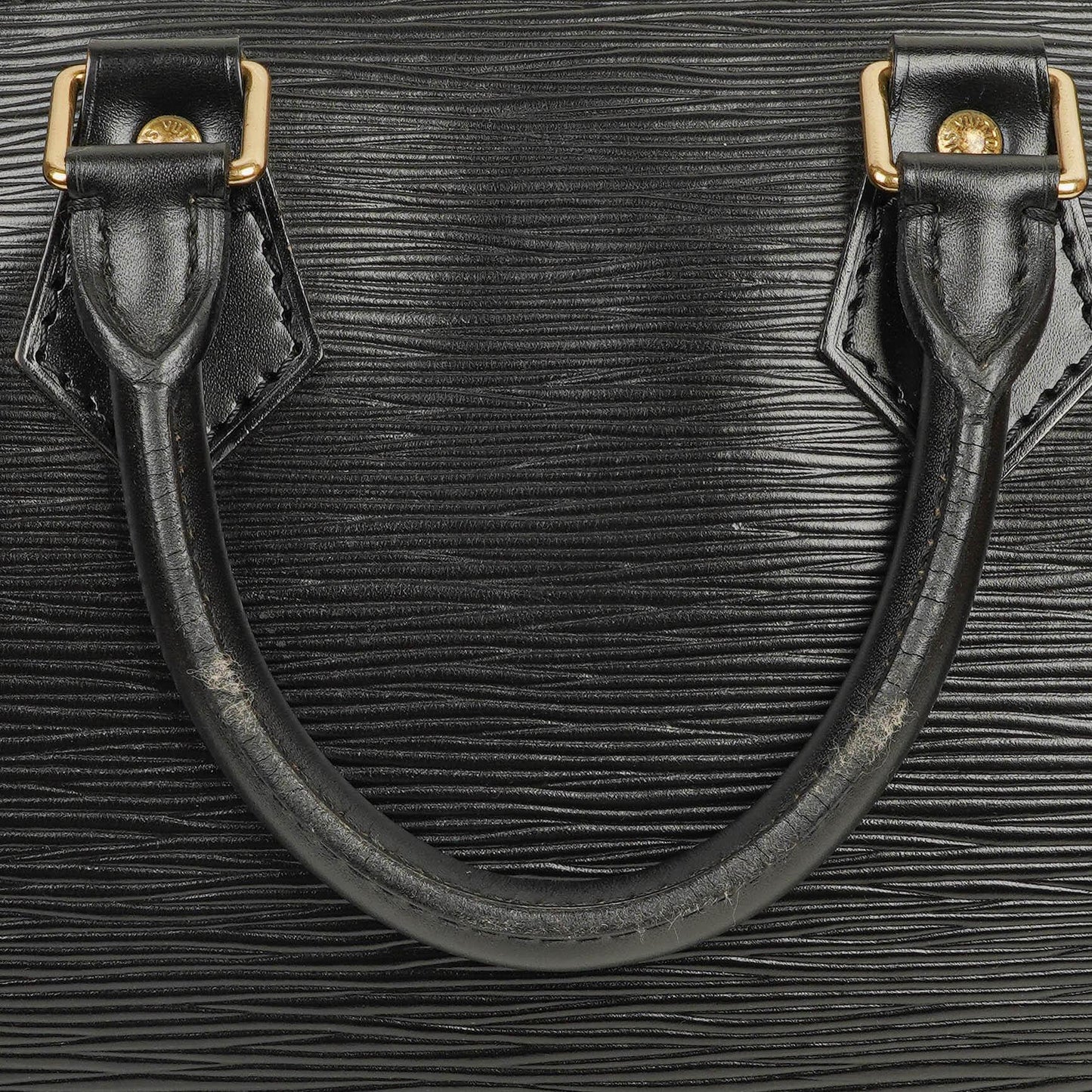 Louis Vuitton Speedy 25 Handtasche aus schwarzem Epi Leder
