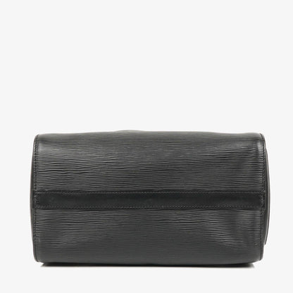 Louis Vuitton Speedy 25 Handtasche aus schwarzem Epi Leder