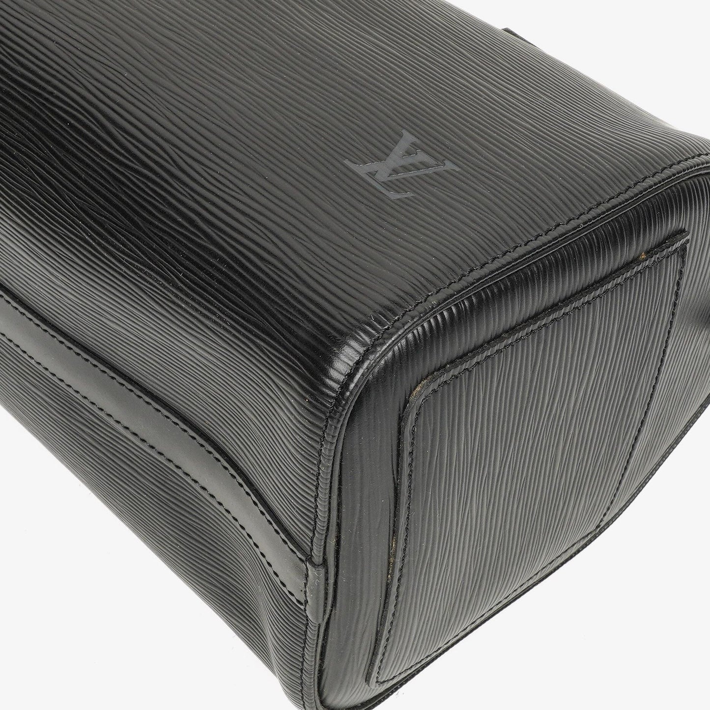 Louis Vuitton Speedy 25 Handtasche aus schwarzem Epi Leder