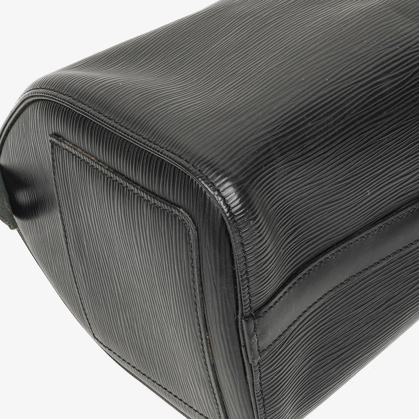 Louis Vuitton Speedy 25 Handtasche aus schwarzem Epi Leder