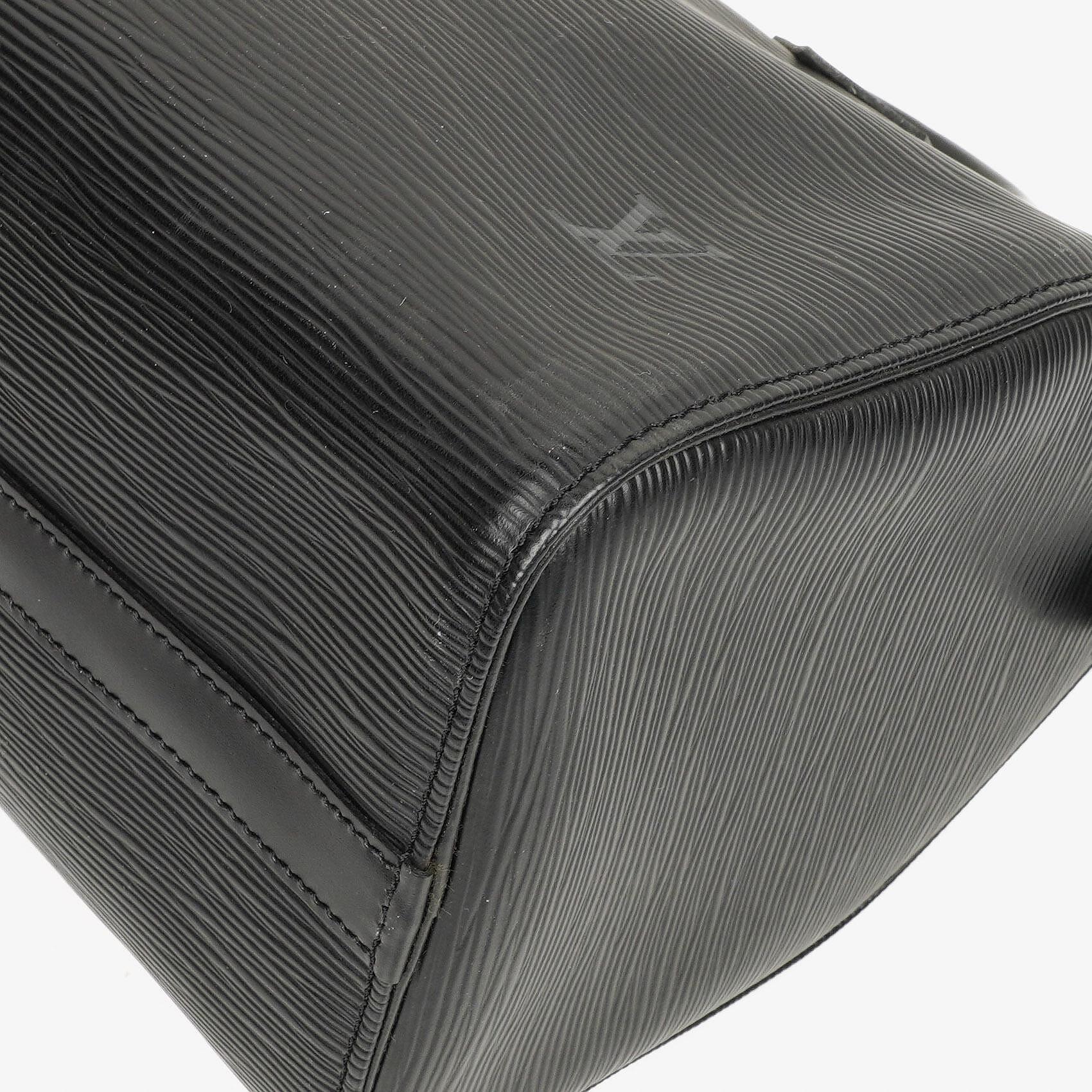 Louis Vuitton Speedy 25 Handtasche aus schwarzem Epi Leder