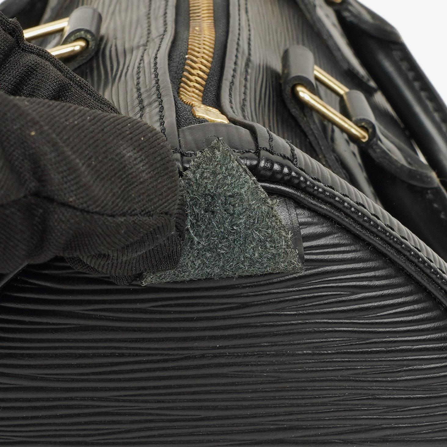 Louis Vuitton Speedy 25 Handtasche aus schwarzem Epi Leder