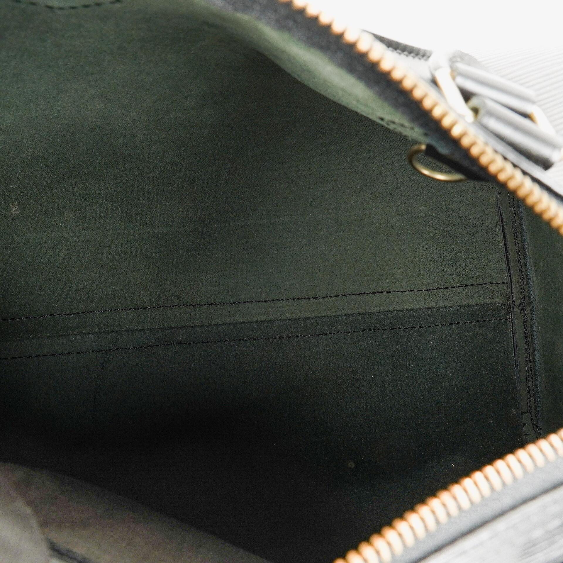 Louis Vuitton Speedy 25 Handtasche aus schwarzem Epi Leder