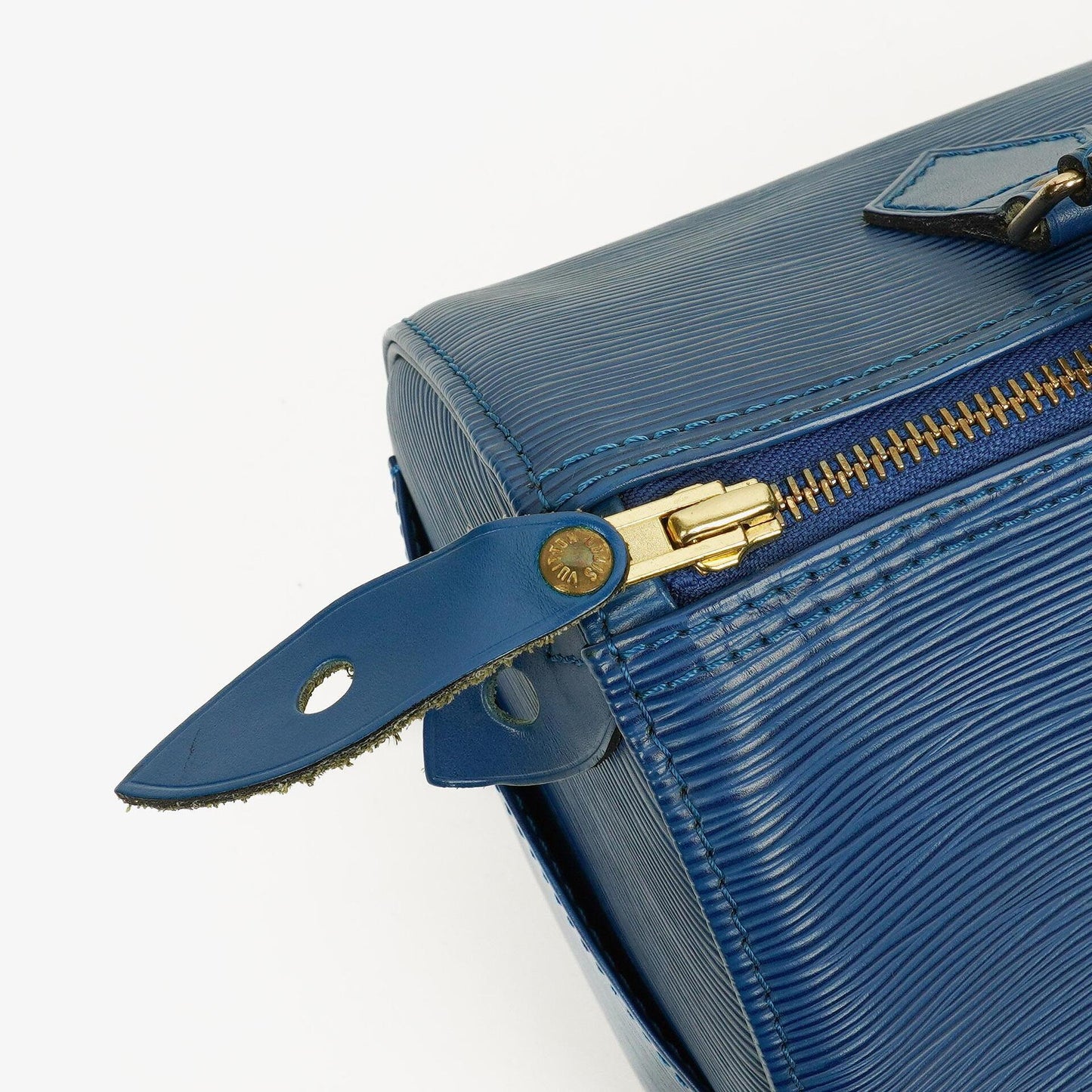 Louis Vuitton Speedy 25 Handtasche aus blauem Epi-Leder