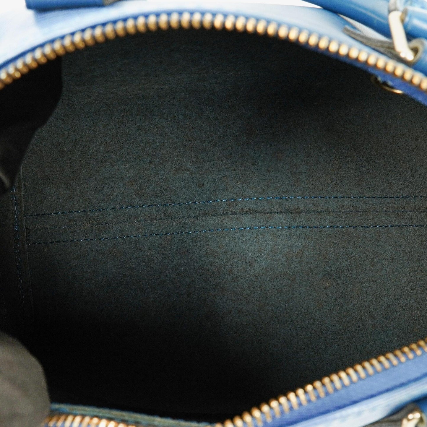 Louis Vuitton Speedy 25 Handtasche aus blauem Epi-Leder
