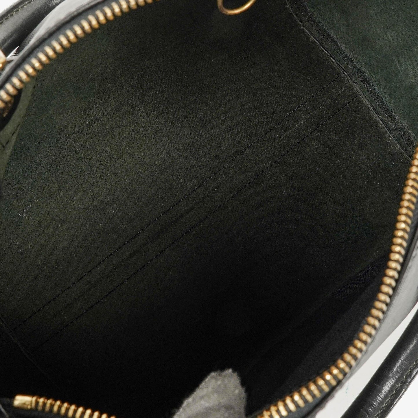 Louis Vuitton Speedy 25 Handtasche aus schwarzem Epi Leder