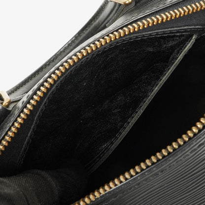Louis Vuitton Speedy 25 Handtasche aus schwarzem Epi Leder