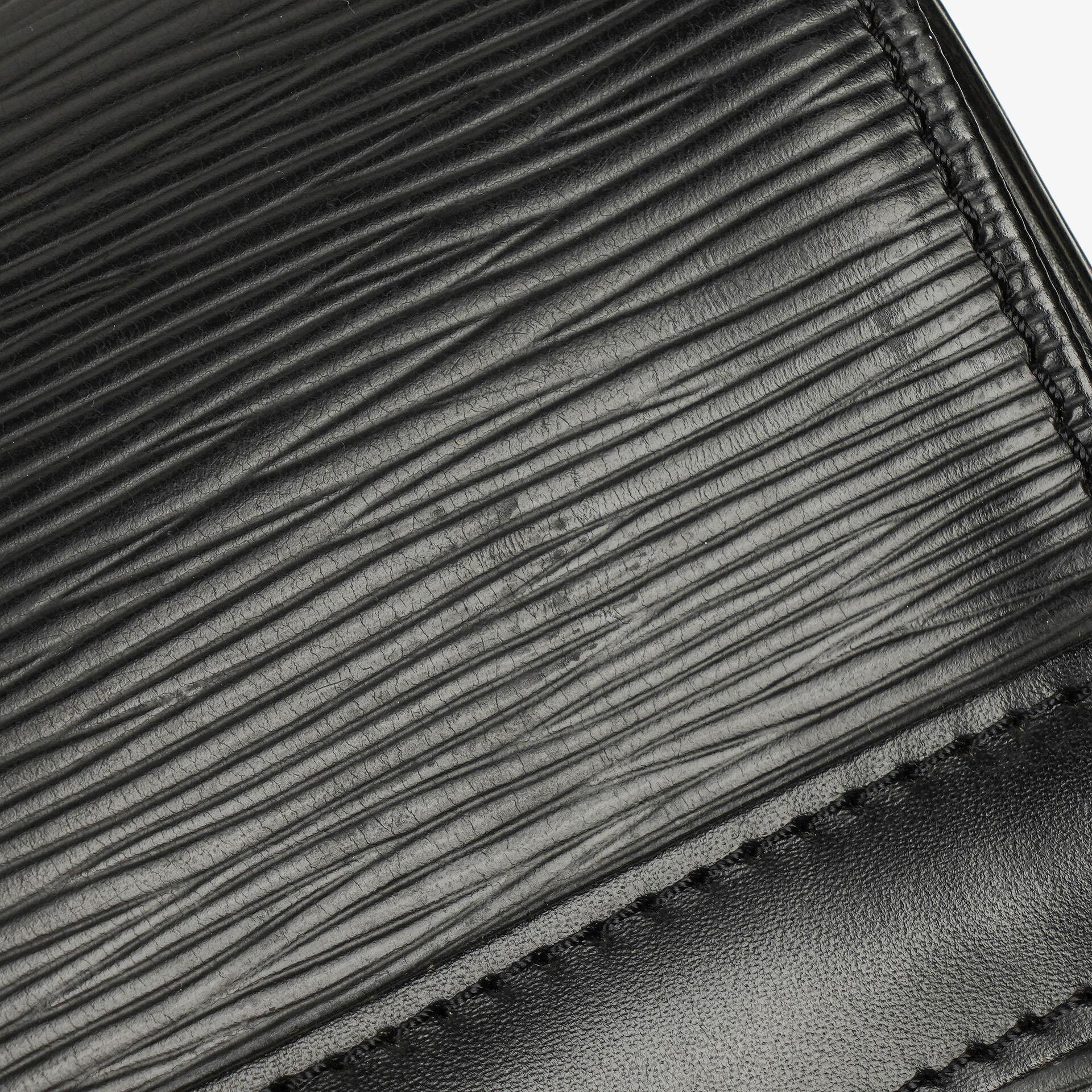 Louis Vuitton Speedy 25 Handtasche aus schwarzem Epi Leder
