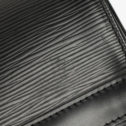 Louis Vuitton Speedy 25 Handtasche aus schwarzem Epi Leder