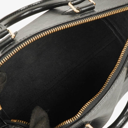 Louis Vuitton Speedy 25 Handtasche aus schwarzem Epi-Leder