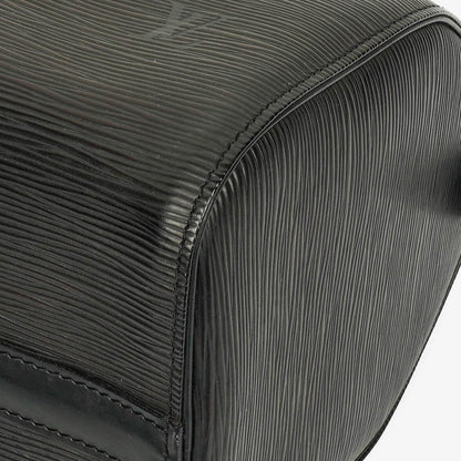 Louis Vuitton Speedy 25 Handtasche aus schwarzem Epi Leder