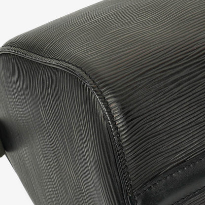 Louis Vuitton Speedy 25 Handtasche aus schwarzem Epi Leder