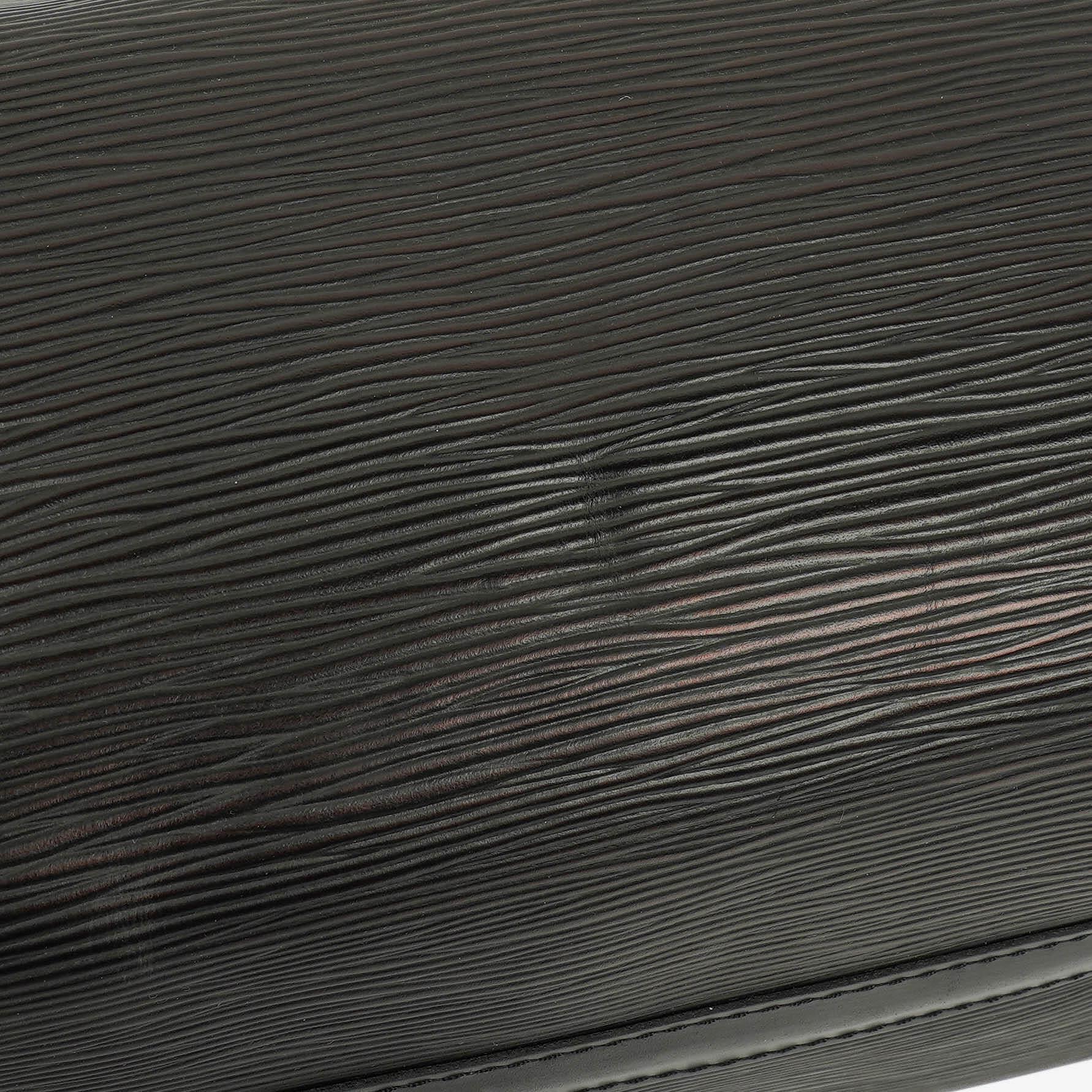 Louis Vuitton Speedy 25 Handtasche aus schwarzem Epi Leder