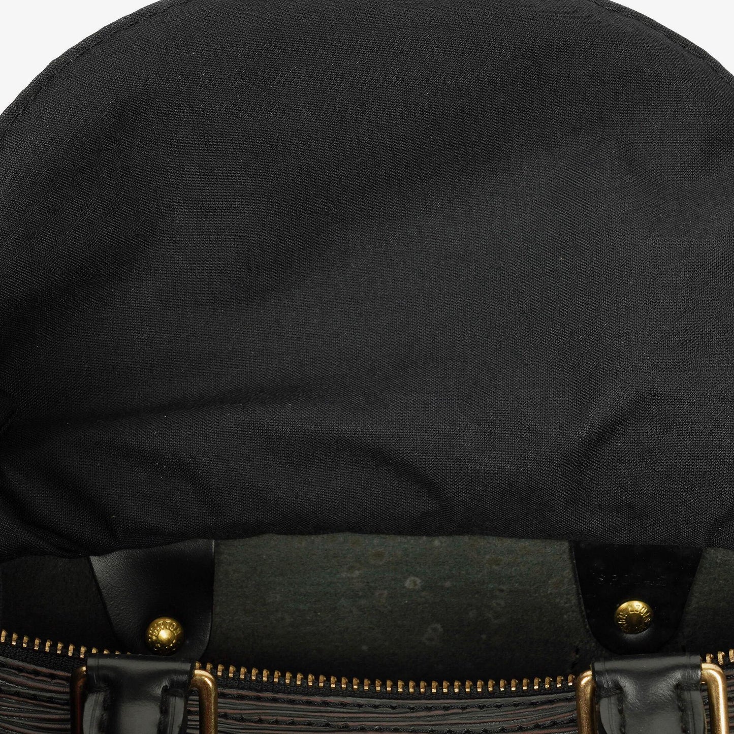 Louis Vuitton Speedy 25 Handtasche aus schwarzem Epi Leder
