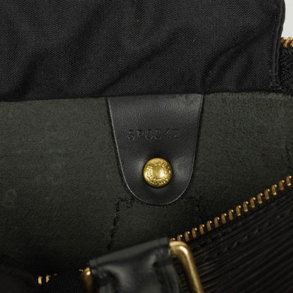 Louis Vuitton Speedy 25 Handtasche aus schwarzem Epi Leder