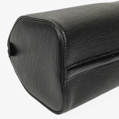 Louis Vuitton Speedy 25 Handtasche aus schwarzem Epi Leder