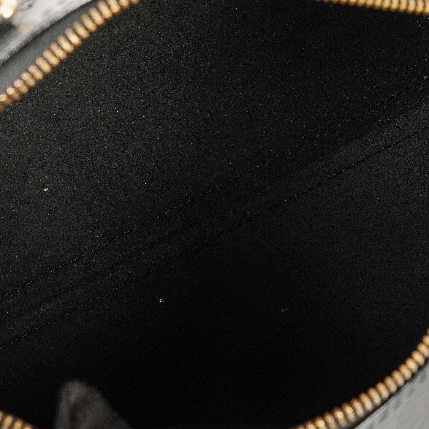 Louis Vuitton Speedy 25 Handtasche aus schwarzem Epi Leder
