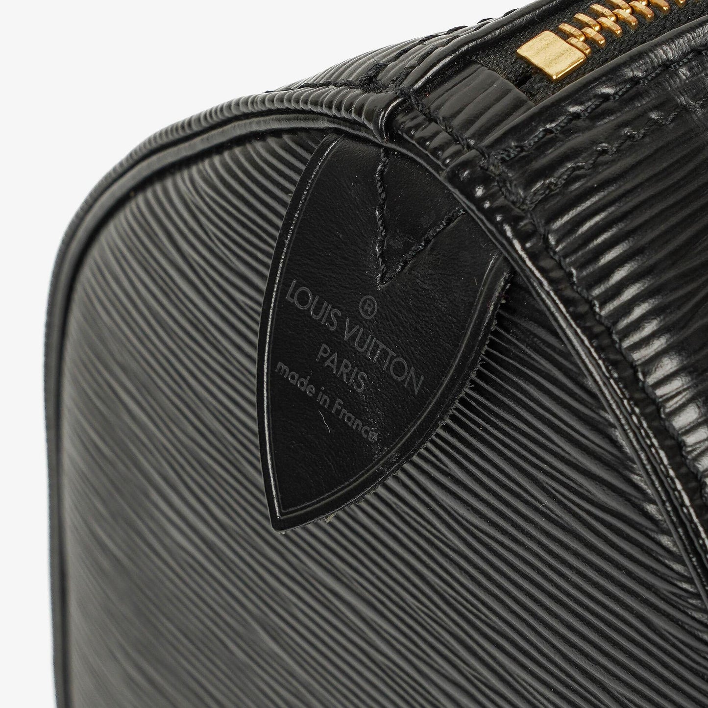 Louis Vuitton Speedy 25 Handtasche aus schwarzem Epi Leder