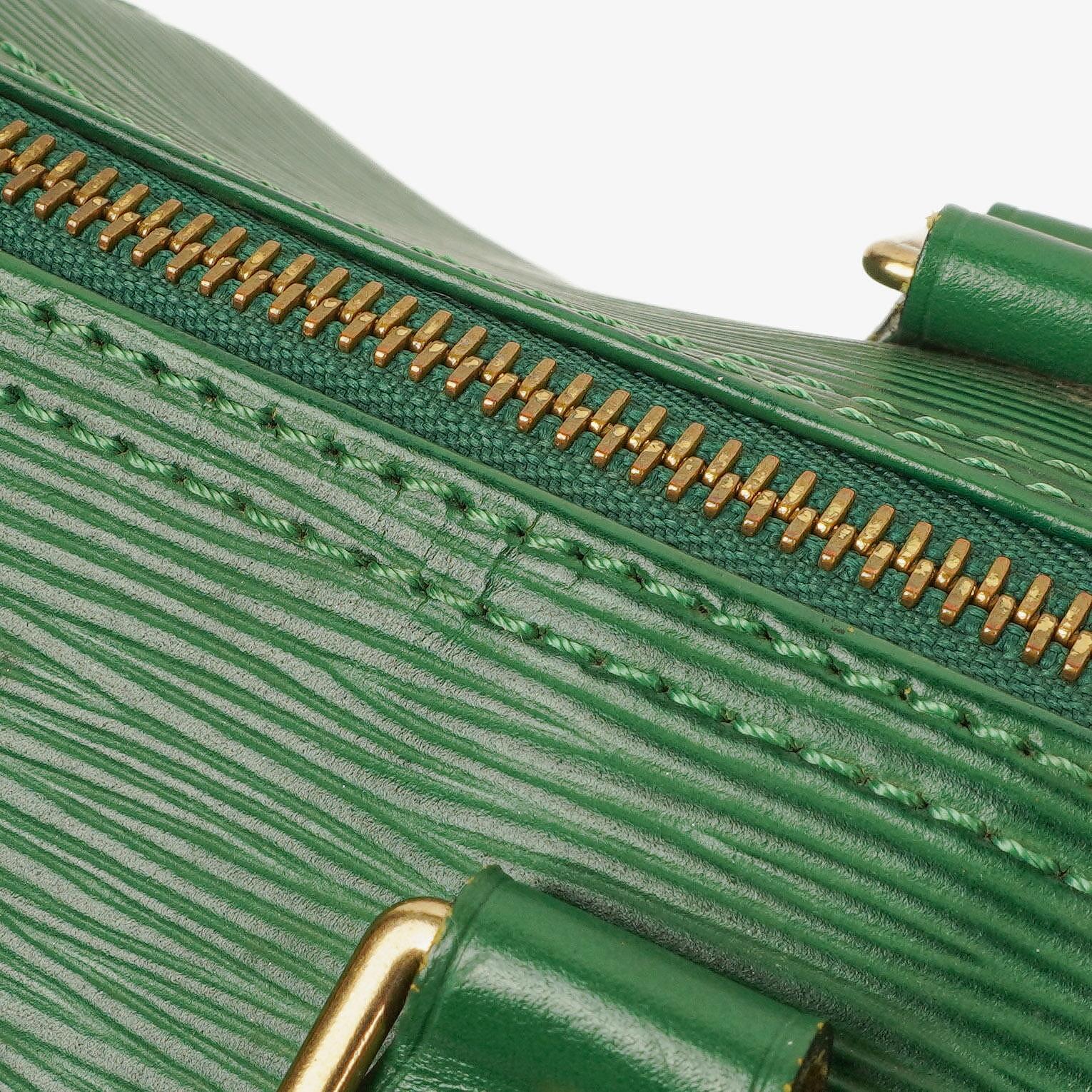 Louis Vuitton Speedy 25 Handtasche aus grünem Epi-Leder