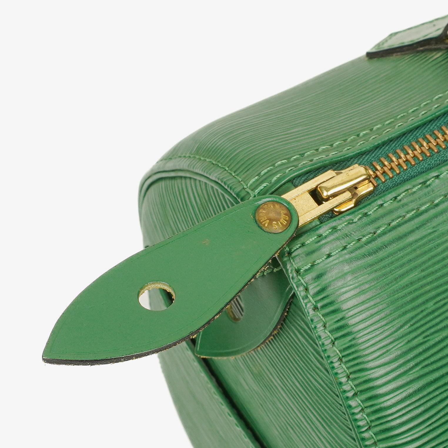 Louis Vuitton Speedy 25 Handtasche aus grünem Epi-Leder