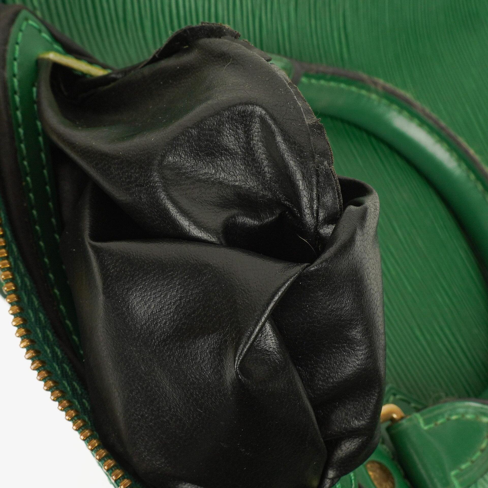 Louis Vuitton Speedy 25 Handtasche aus grünem Epi-Leder
