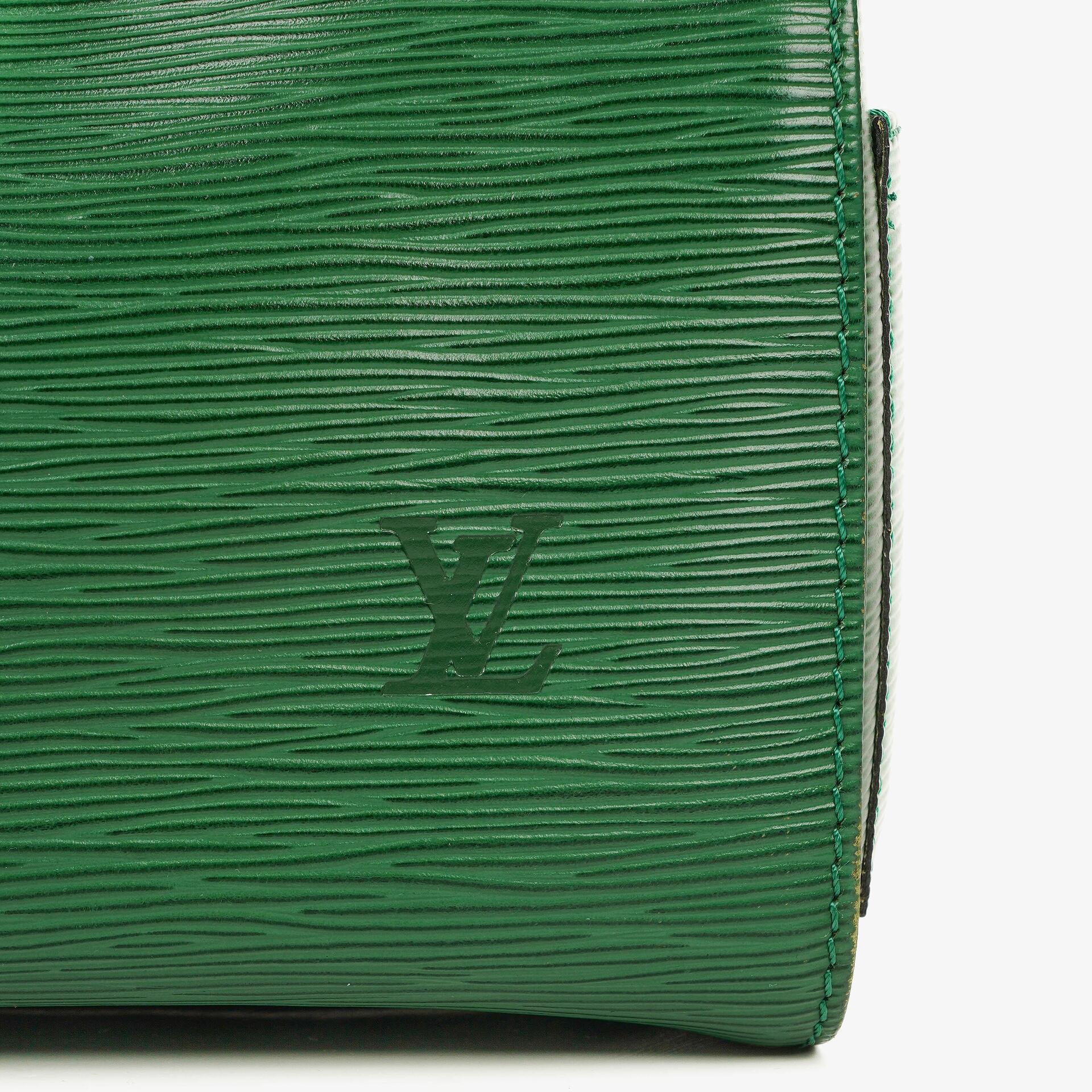 Louis Vuitton Speedy 25 Handtasche aus grünem Epi-Leder