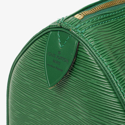 Louis Vuitton Speedy 25 Handtasche aus grünem Epi-Leder