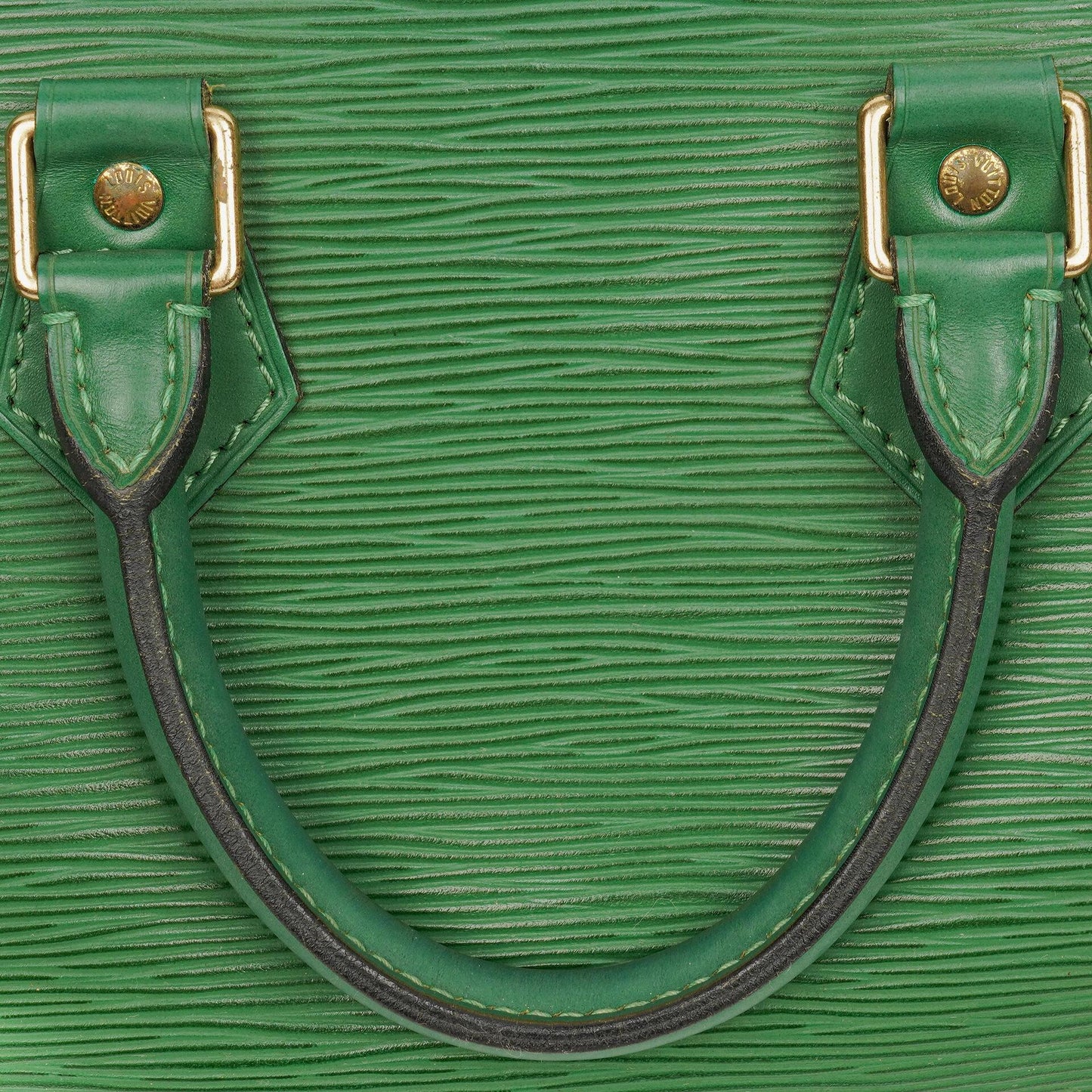Louis Vuitton Speedy 25 Handtasche aus grünem Epi Leder