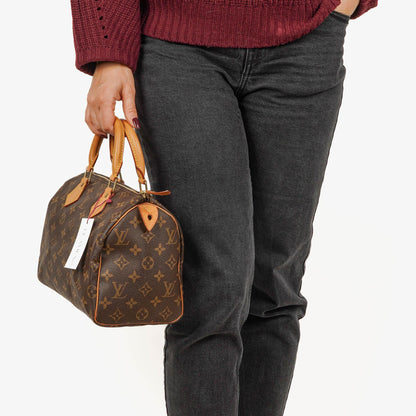 Louis Vuitton Speedy 25 Tasche aus Monogram Canvas