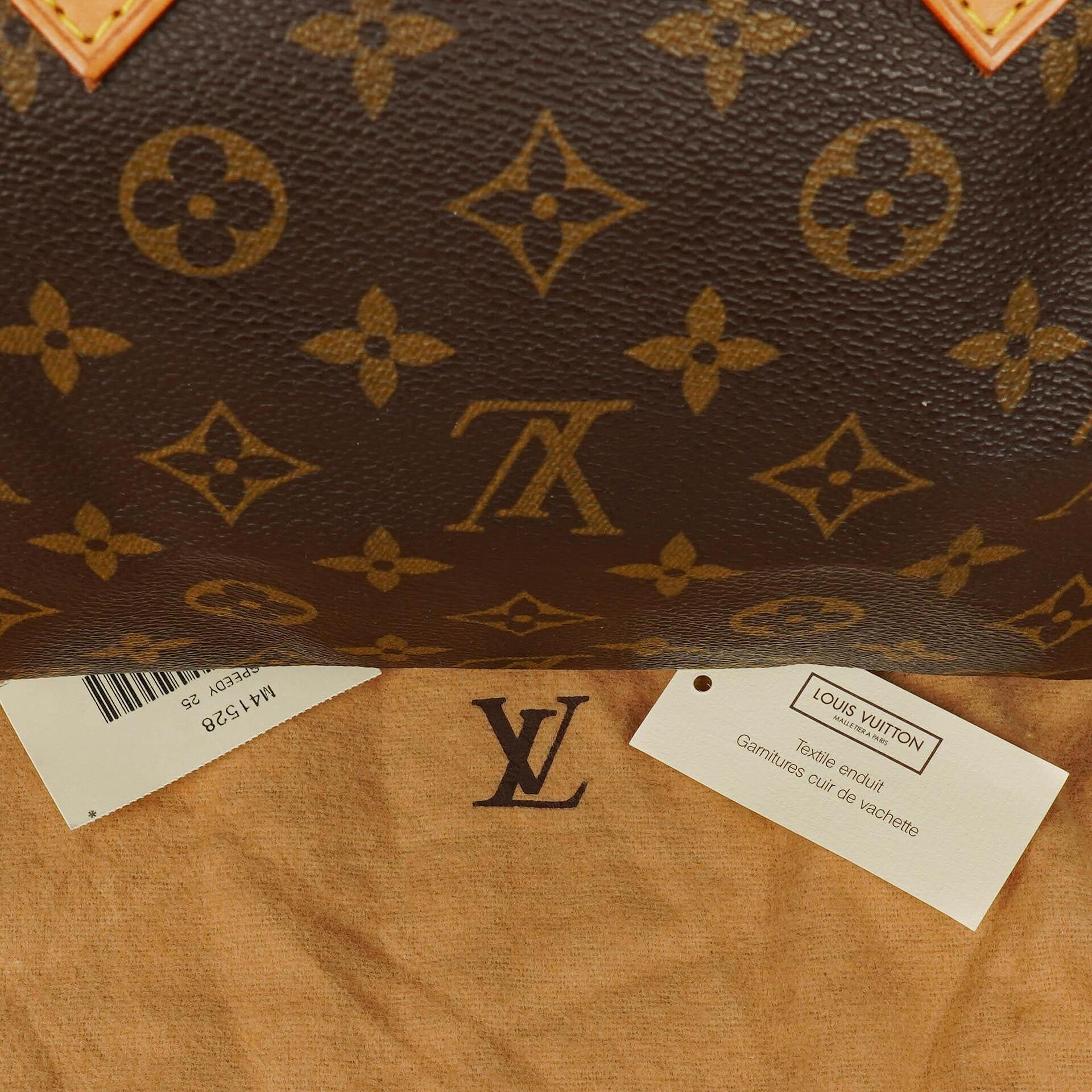 Louis Vuitton Speedy 25 Tasche aus Monogram Canvas